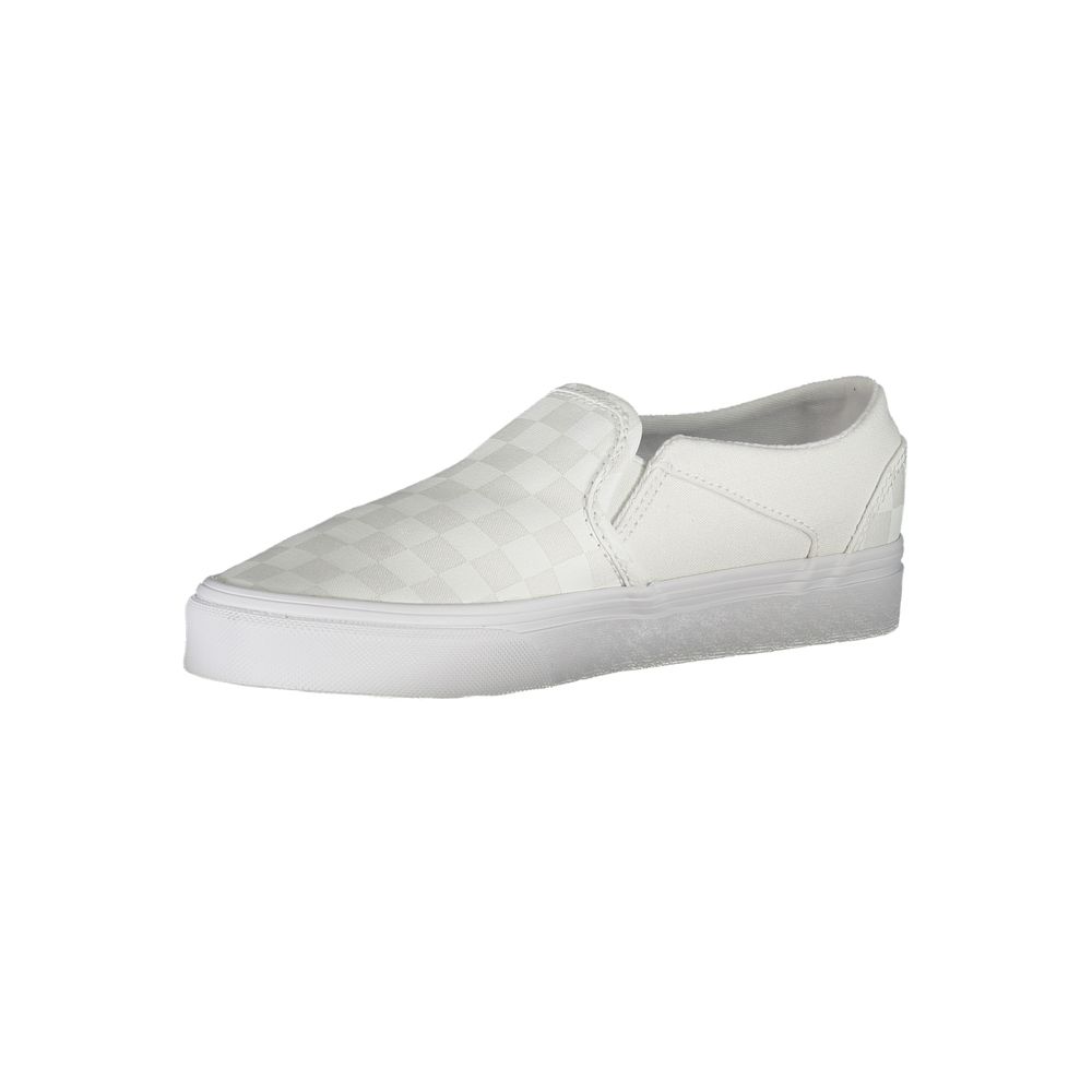 Vans White Polyester Women Sneaker