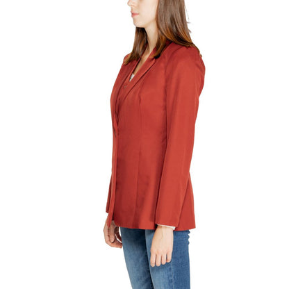 Vero Moda Red Polyester Blazer