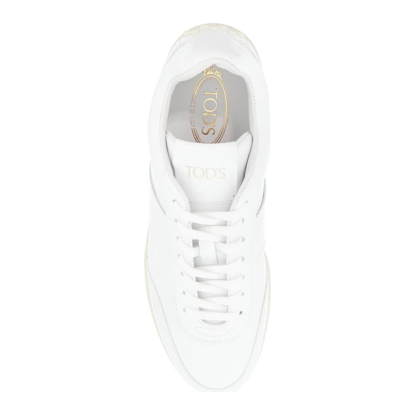 Tod'S leather sneaker tabs with