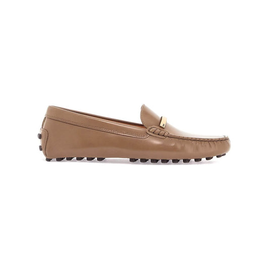 Tod'S cappuccino leather driving moccasin Loafers Tod'S