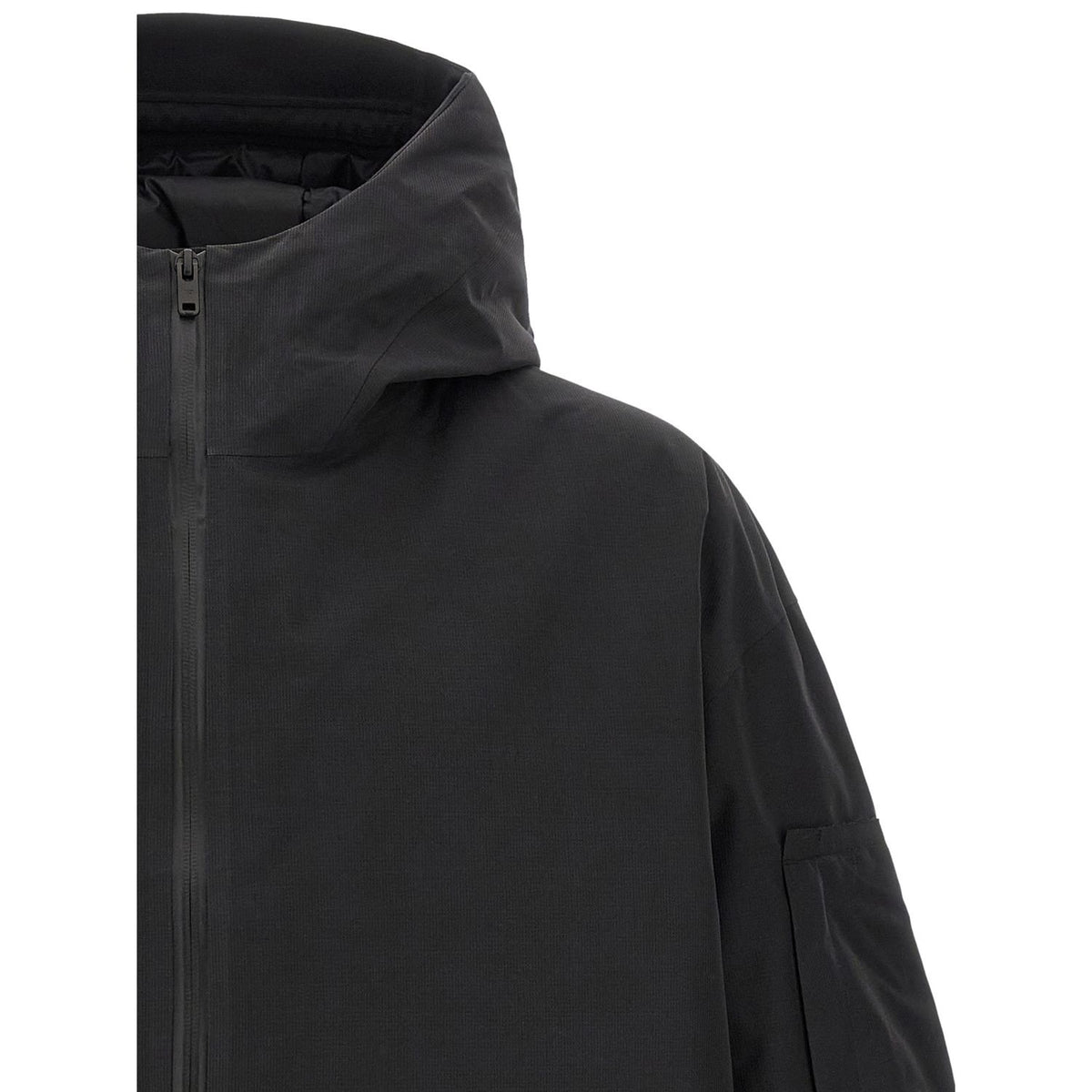 Y-3 Black Recycled Polyester Shell Jacket