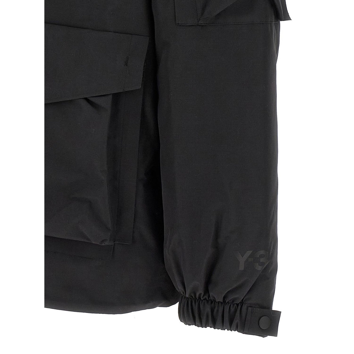 Y-3 Black Recycled Polyester Shell Jacket
