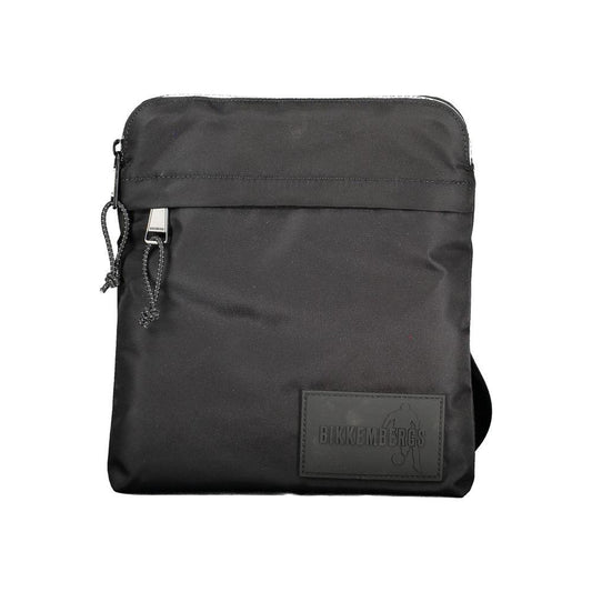 Black Nylon Shoulder Bag Bikkembergs
