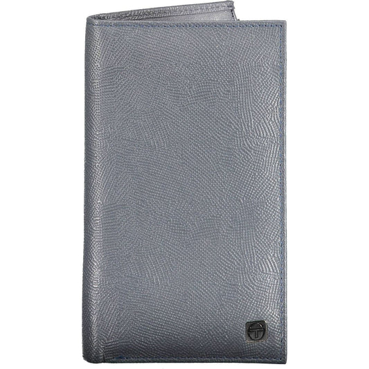 Sleek Double Compartment Leather Wallet Sergio Tacchini