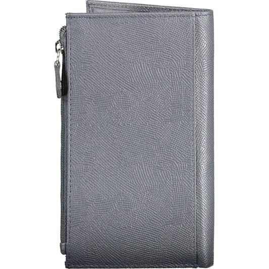 Sleek Double Compartment Leather Wallet Sergio Tacchini