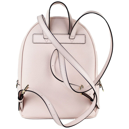 Michael Kors | Adina Medium Powder Blush Leather Convertible Backpack BookBag | McRichard Designer Brands