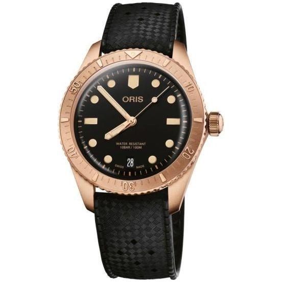 ORIS MOD. DIVERS SIXTY-FIVE COTTON CANDY SEPIA WATCHES ORIS