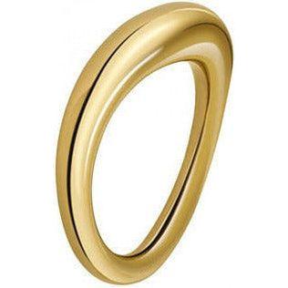 CK JEWELS Mod. KJ94JR1001 Anello / Ring Lady Gold Tone (Size 8) Ring CALVIN KLEIN JEWELS