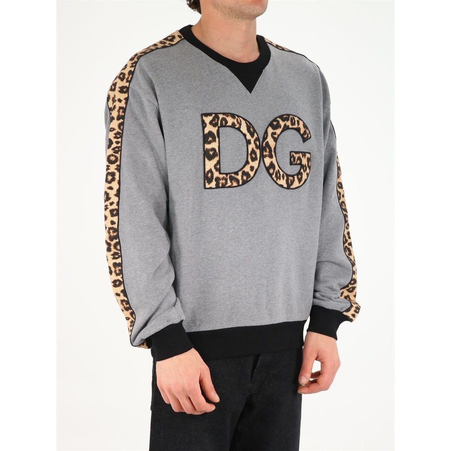 DG Animalier Print Sweatshirt MAN SWEATERS Dolce & Gabbana