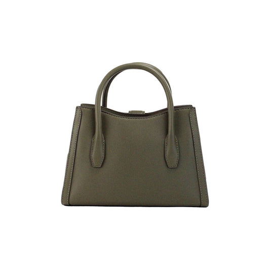 Michael Kors | Gabby Small Olive Faux Leather Top Zip Satchel Crossbody Bag| McRichard Designer Brands   