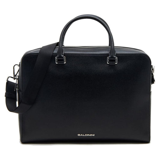  Baldinini Trend Black Leather Di Calfskin Briefcase | 269.00
