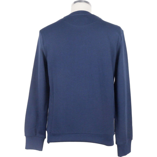 Bikkembergs | Blue Cotton Sweater  | McRichard Designer Brands